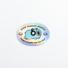 画像をギャラリービューアに読み込む, ホログラムステッカー SPACE HAMSTER