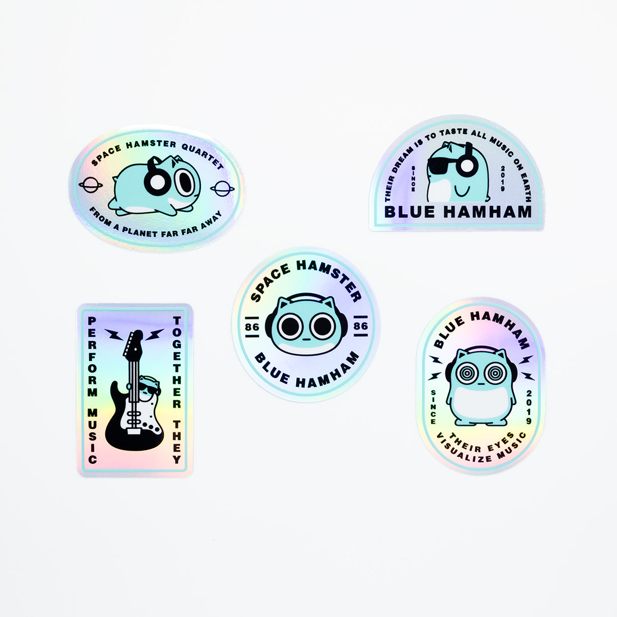 happykohamu ハッピーコハム　ハムスター ホログラムシール 未開封品 平成 レトロ レモン株式会社 シール ハムスター ハムちゃん