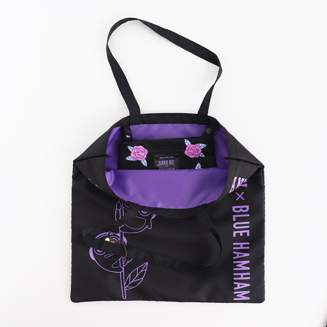 ANNA SUI ブルーハムハム　トート　ハンドタオル ANNA SUI ブルーハムハム トート ハンドタオル - メルカリ