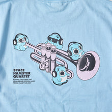 画像をギャラリービューアに読み込む, Backprint Tee_Trumpet(LIGHT BLUE)