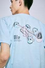 画像をギャラリービューアに読み込む, Backprint Tee_Trumpet(LIGHT BLUE)