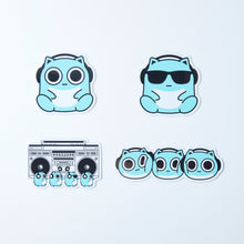 画像をギャラリービューアに読み込む, Sticker_ラジカセ