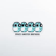 Load image into Gallery viewer, 透明ステッカー SPACE HAMSTER

