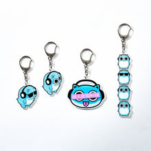 Load image into Gallery viewer, Acrylic Keyring (Sunglasses)
