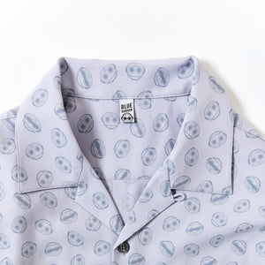 Fully-patterned shirt (GRAY)