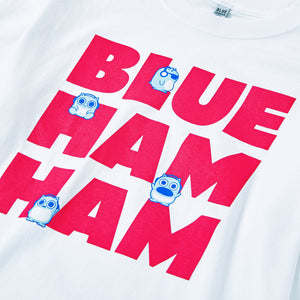 BLUE HAMHAM Long-Sleeve TEE